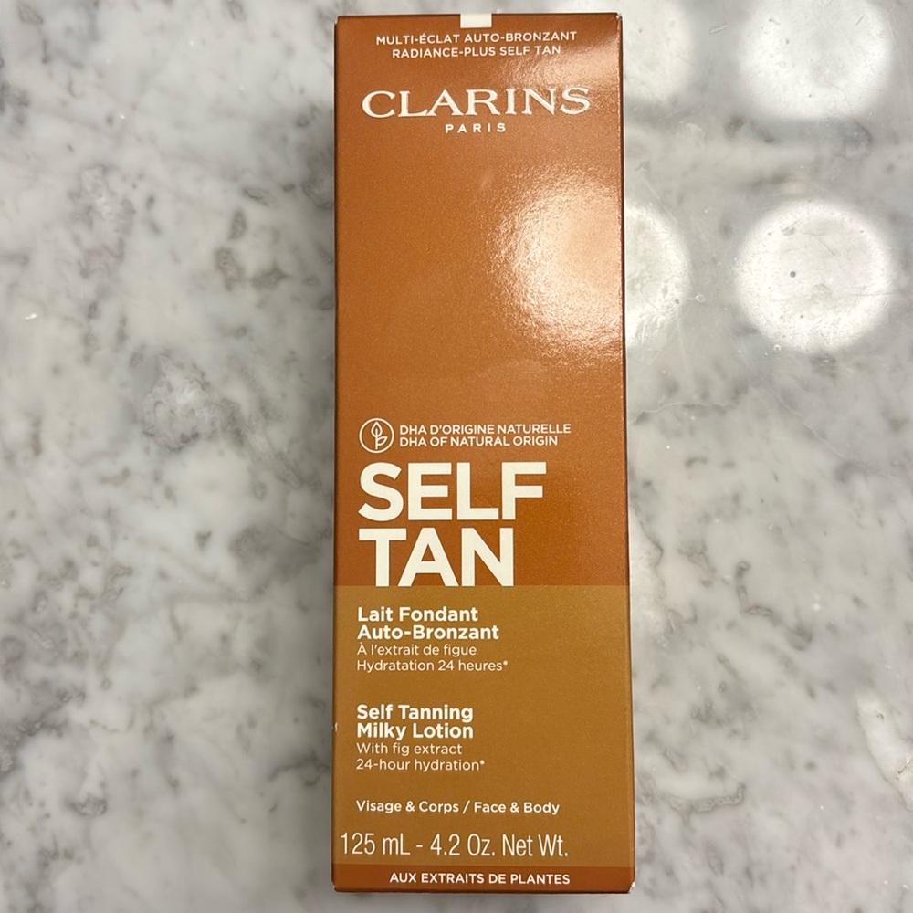 NEW UNOPENED : Claris Self Tan Milky Lotion 4.2Oz